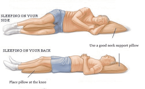how to sleep with a stiff neck