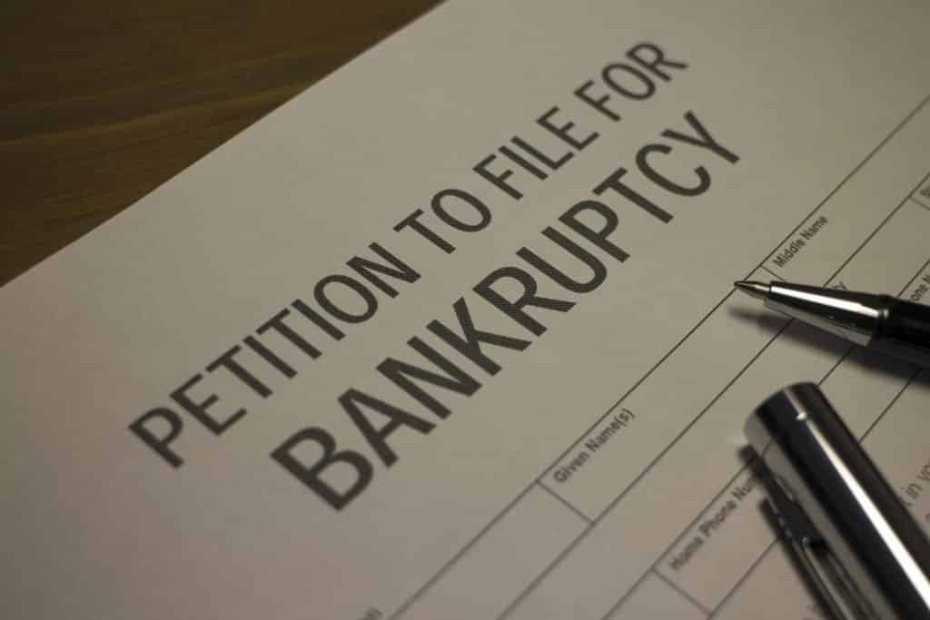 types of bankruptcies