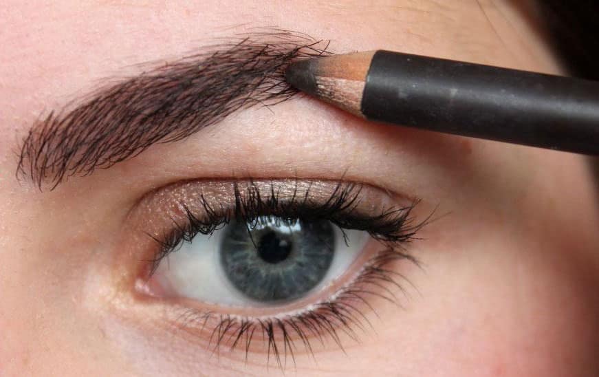 how to shade eyebrows