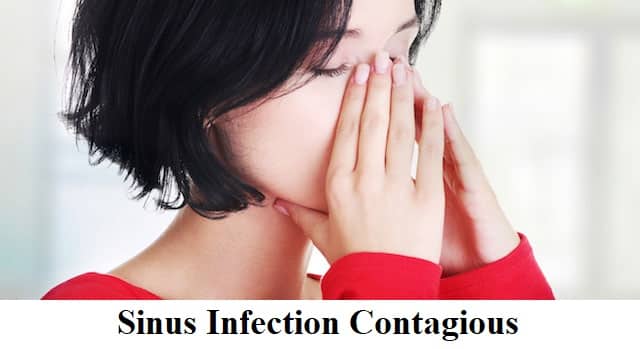 is a sinus infection contagious