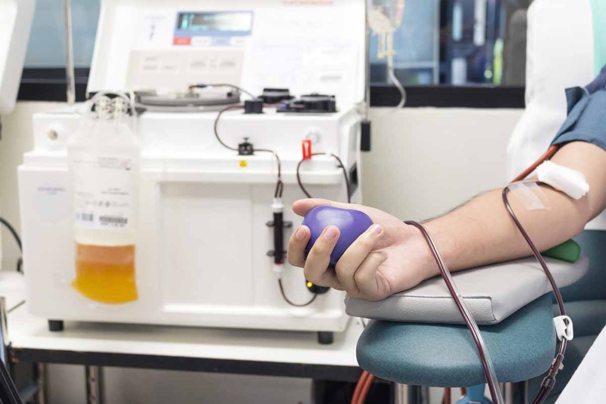 Is it safe to donate plasma twice a week