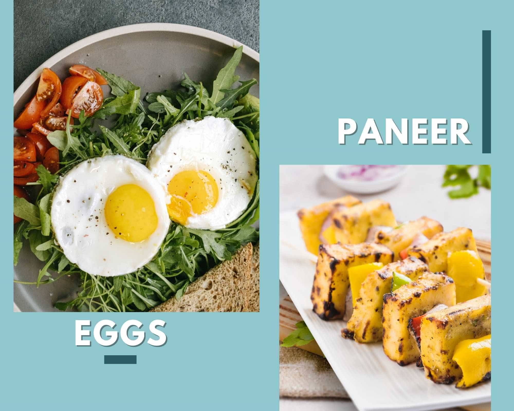 Egg or Paneer